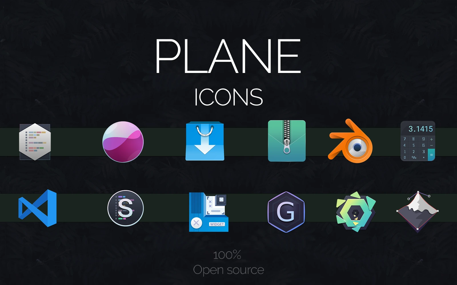plane icon theme